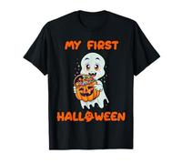 Mon Premier fantôme d'halloween avec Motif Citrouille T-Shirt