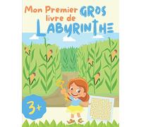 Mon premier gros livre de labyrinthe: à partir de 3 ans | 100 labyrinthes simples et sans distracteurs | Cahier d'activités idéal pour les petits | ... Section | Logique et Orientation Spatiale