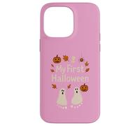 Mon Premier Halloween avec de Jolies Empreintes de fantômes Coque pour iPhone 14 Pro Max