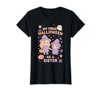 Mon Premier Halloween en Tant Que sœur, Une Jolie Citrouille fantôme T-Shirt