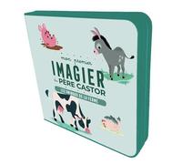 Mon premier Imagier du Père Castor - Les animaux de la ferme - Emilie Jacob - Flammarion Jeunesse Pere Castor - cartonné - Document jeunesse