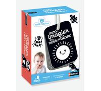 Nathan - Mon Premier Imagier Noir & Blanc - Jeu Educatif - 8 Mois +