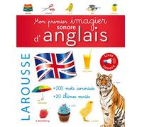 Collectif – Mon premier imagier sonore d'anglais – Larousse