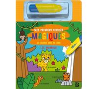 Mon premier Je colorie avec de l'eau: Les animaux