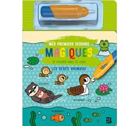 Mes Premiers Dessins Magiques Les Bébés Animaux - Je Colorie Avec De L'eau