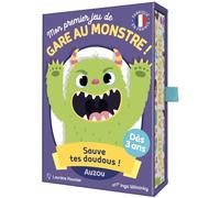 Auzou – Jeu de cartes – Mon Premier Jeu de Gare au Monstre ! – Rouge et Bleu