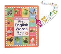 Mon Premier Jouet sonore en Anglais, Jeu de Mots Amusant, Jouet éducatif pour l'apprentissage des Langues, l'éducation Scolaire et Les Cadeaux éducatifs Parfaits (A#)