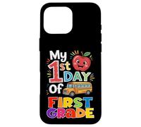 Mon Premier Jour de e première année : Apple Back to School Coque pour iPhone 16 Pro Max