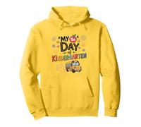 Mon Premier Jour de Maternelle, Autobus Scolaire, Apple Kids, Filles, garçons Sweat à Capuche