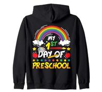 Mon premier jour de maternelle Joyeux premier jour d'école pour les enfants Sweat à Capuche
