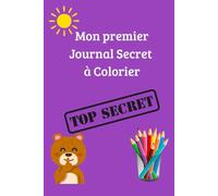 Mon premier journal secret à colorier