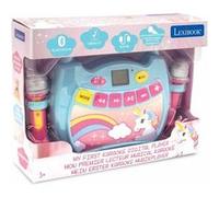Mon premier lecteur musical karaoké Lexibook avec 2 micros Licorne Multicolore G