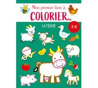 Mon premier livre à colorier - La ferme
