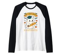 Mon Premier Livre à la Maternelle, Mignon Petit fantôme d'halloween Manche Raglan