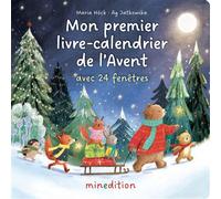 Maria Höck – Mon premier livre-calendrier de l'Avent – Avec 24 fenêtres – Cartonné