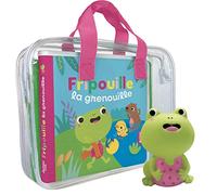 Mon premier livre de bain - fripouille la grenouille (valisette plastique)