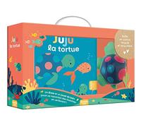 Mon premier livre de bain - Juju la tortue (valisette carton)