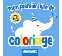 Mon premier livre de coloriage animaux dès 1 an: pour les bébés et jeunes enfants, avec les bords épais