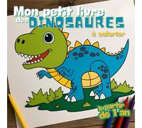 Mon Premier Livre de Coloriage de Dinosaures - Dessins Simples à Gros Traits, Idéal pour les Tout-Petits dès 1 an | Une Activité Éducative et Amusante ... 21x21 cm, Parfait pour les Petites Mains !