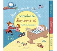 Mon premier livre de comptines, chansons et berceuses (avec CD) - Livre CD et QR code - Dès 6 mois
