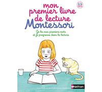 Mon premier livre de lecture Montessori - 3/6 ans