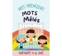 Mon Premier Livre de Mots Mêlés pour Enfants 4-6 ans: 55 Grilles Faciles pour Tout-Petits