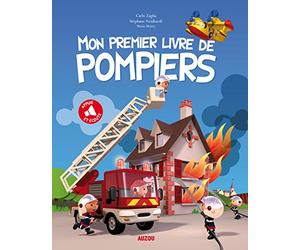 Mon premier livre de pompiers: Appuie et écoute