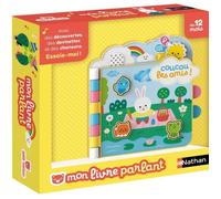 Nathan Livre interactif Mon livre parlant - 3 modes de jeu - Multicolore - dès 12 mois
