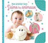 Mon premier livre - J'aime les animaux - Imagier tout-carton avec coins en caoutchouc - Dès 6 mois