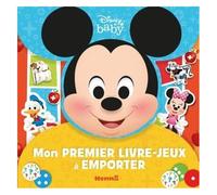 Collectif – Disney Baby : Mon premier livre-jeux à emporter – Stickers repositionnables – Dès 3 ans
