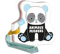 Mon premier livre poussette en noir et blanc - Animaux mignons Wendy Kendall (Illustration)