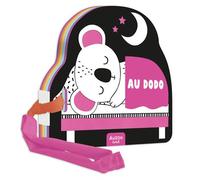 Mon premier livre poussette en noir et blanc - Au dodo - Wendy Kendall - Auzou Philippe Eds - cartonné - Album éveil dès la naissance