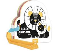 Mon premier livre poussette en noir et blanc - Bébés animaux Wendy Kendall (Illustration)