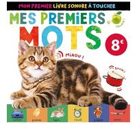 Mon premier livre sonore à toucher - mes premiers mots