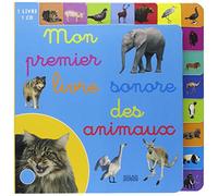 Mon premier livre sonore des animaux + CD: avec CD