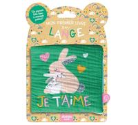 Mon premier livre tissu en lange - je t'aime