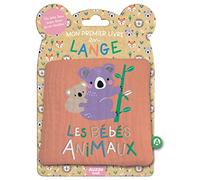 Mon premier livre tissu en lange - les bébés animaux