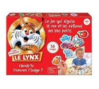 Mon premier lynx 36 images - jeu de societe 2 ans - cherche et trouve observation - enfant junior - set educatif et carte animaux