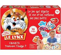 Mon Premier Lynx - Jeux De Société Enfant Version Adaptée Pour Les 2-4 Ans Développe La Mémoire Et L'acuité Visuelle Idéal Pour Jouer En Famille (15492)[Z38]