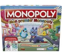 Hasbro Gaming Mon Premier Monopoly, Jeu de Plateau pour Enfants, dès 4 Ans, Plateau réversible, Outils pédagogiques pour Jouer en Famille A2202022 Taille Unique Multicolore