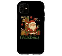 Mon Premier Noël Bébé T-Shirt 2025 Cadeau De Noël pour Coque pour iPhone 11