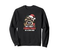 Mon Premier Noël en Tant Que père de Chien 2025 Sweatshirt