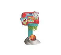 Clementoni | Mon Premier Panier de Basket Interactif Bébé 18 Mois+ | Baby Lettres, Chiffres, Sons & Lumières | Ballon Lavable | Réglable & Accrochable | Jouet Éducatif Évolutif