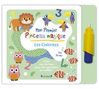 Mon premier Pinceau magique – Les chiffres – Livre avec pinceau magique pour les petits dès 18 mois