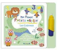 Mon premier pinceau magique - Les chiffres - Sophie Ledesma - Grund - cartonné - Document jeunesse