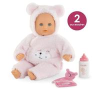 Mon Premier Poupon COROLLE - Bébé Calin Ourson d'Amour - 30 cm - 2 accessoires - senteur de vanille - dès 18 mois
