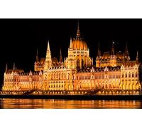 Mon Premier Puzzle 3D 2000 pièces Ville Rivières Capitale Hongrie Budapest Danube 70x100CM