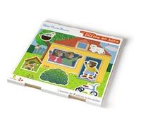 Mon premier puzzle en bois Petit Ours Brun Danièle Bour (Illustration)