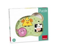 Goula - 53452 - Mon Premier Puzzle Ferme Multicolore