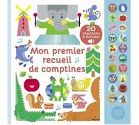 Mon Premier Recueil de Comptines - Livre sonore 20 chansons | Milan Eds - Dès 3 ans